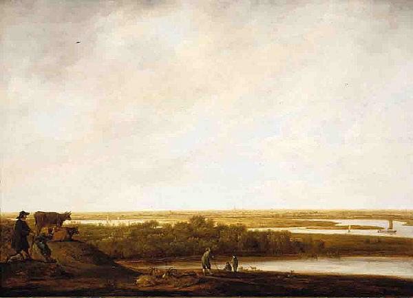 Panoramic Landscape with Shepherds